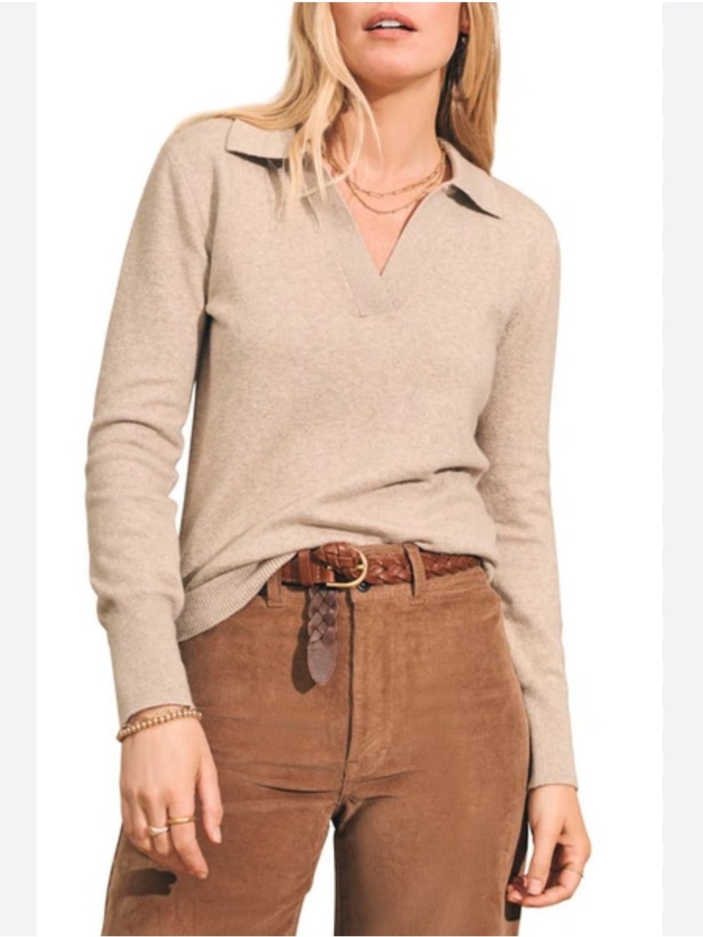 Faherty Jackson Polo Sweater Small
